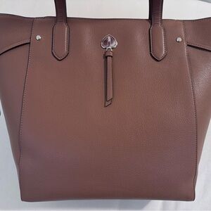 NEW Kate Spade Marti leather tote shopper brown